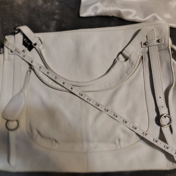Furla Large White Leather Purse - Picture 1 of 14